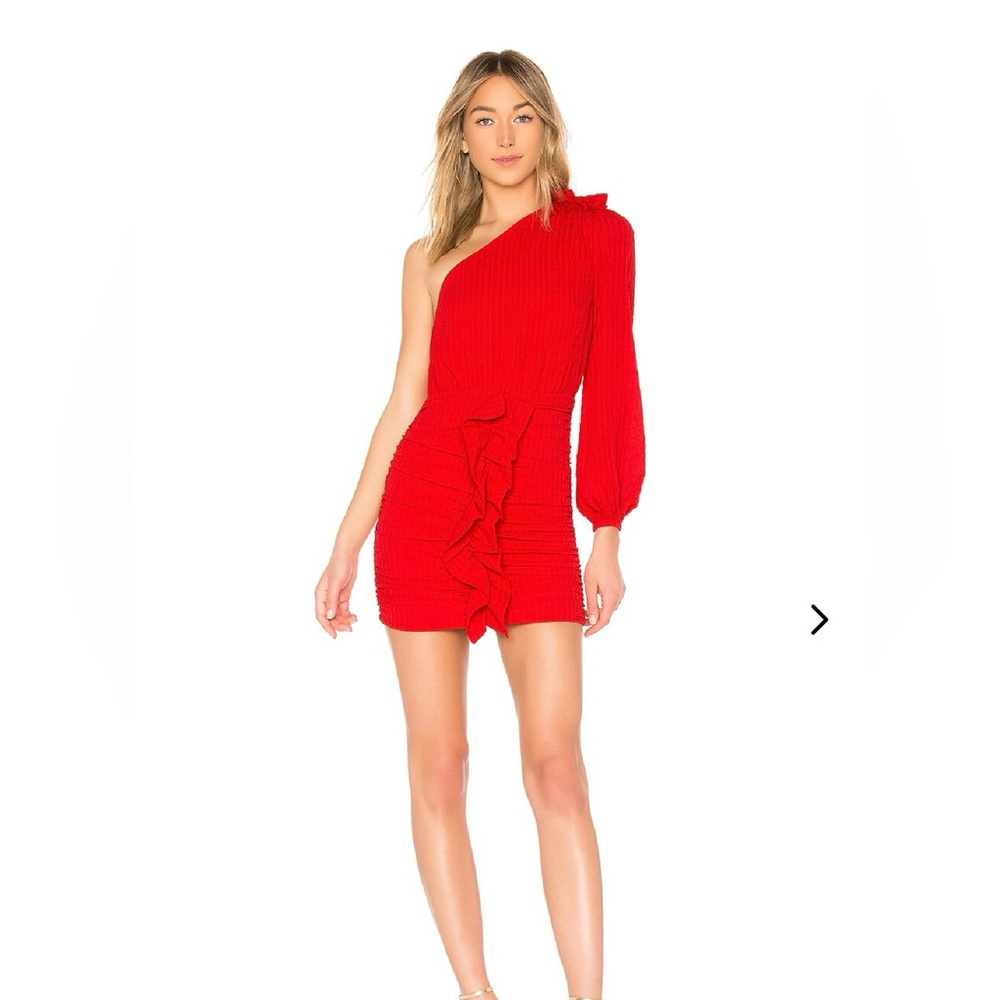 NWT Revolve Lovers + Friends Kelsea Dress in Cherry (Revolve)